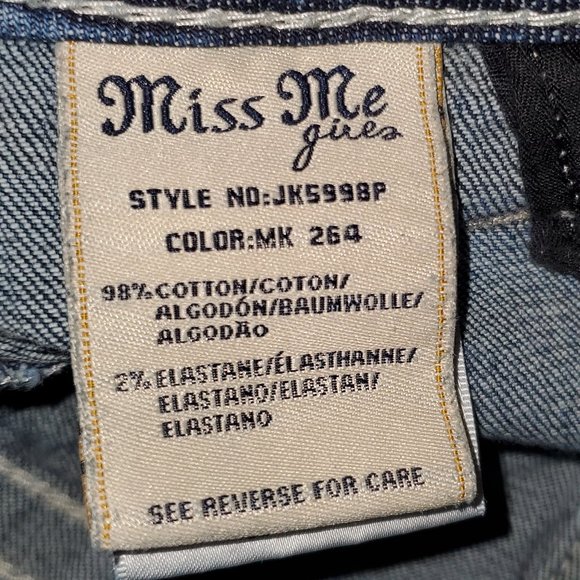 ✔️Girls Miss Me capri - Picture 4 of 10